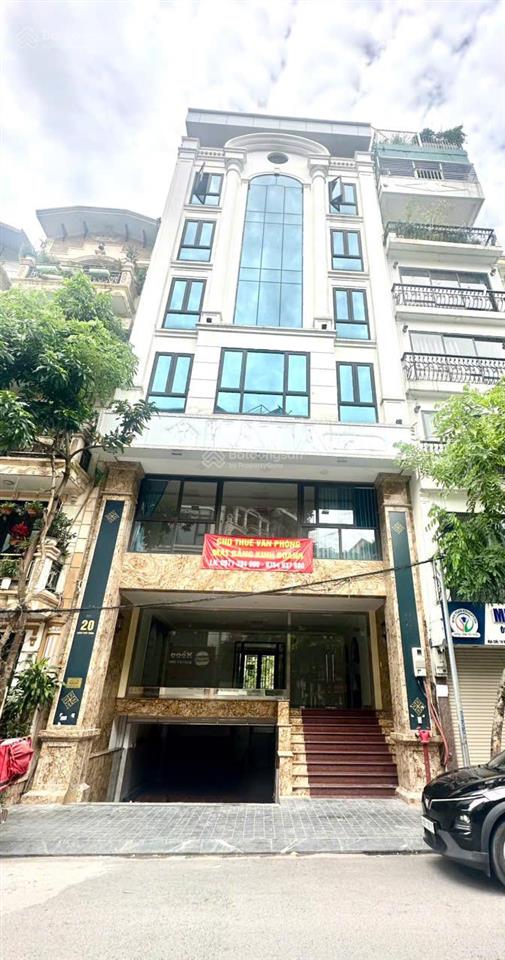 Cho thuê văn phòng mbkd tại 20 đặng thùy trâm ( 477 hoàng quốc việt ) 130m giá từ 21 triệu/tháng