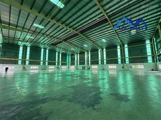 Cho thuê nhà xưởng 2000m2 kcn nhơn trạch, đồng nai giá 4 usd/m2 (~200 triệu/tháng) 
