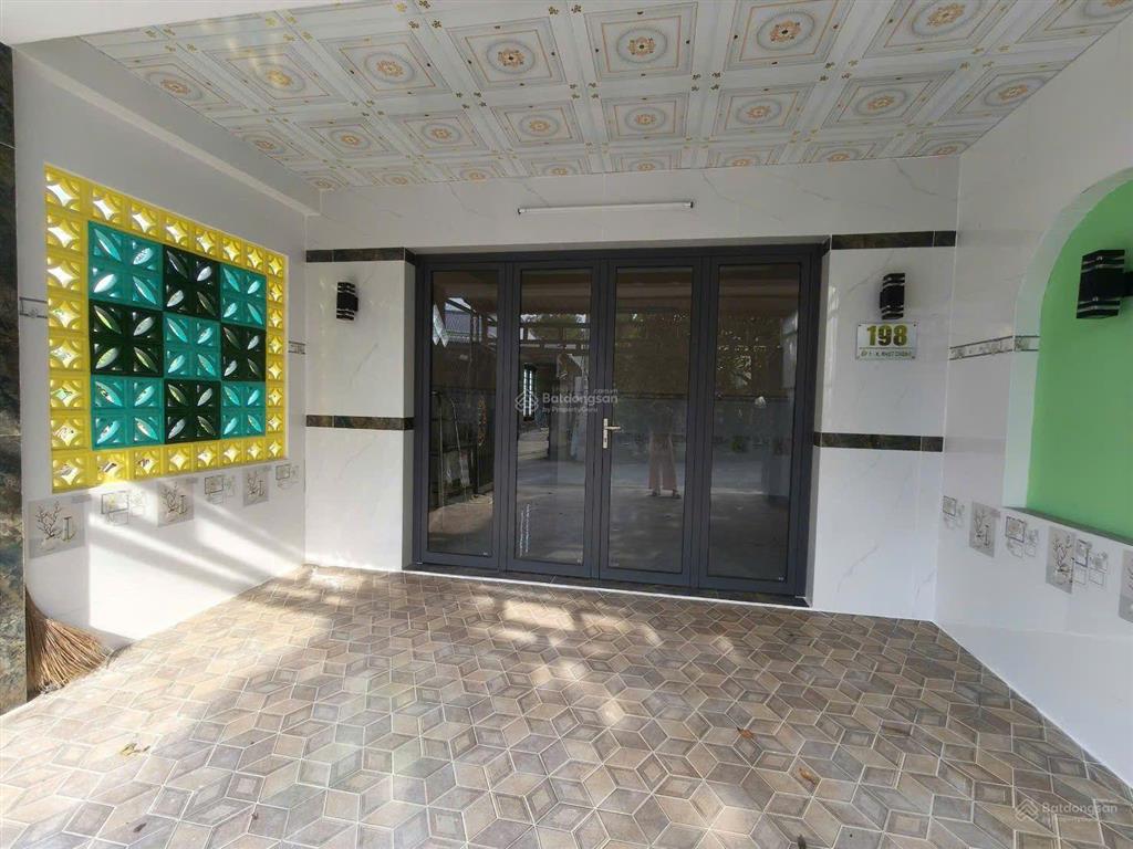 Bán nhà mới ấp 1 nhựt chánh, 2,2 tỷ 104m2, mặt tiền nhựa đang mở rộng