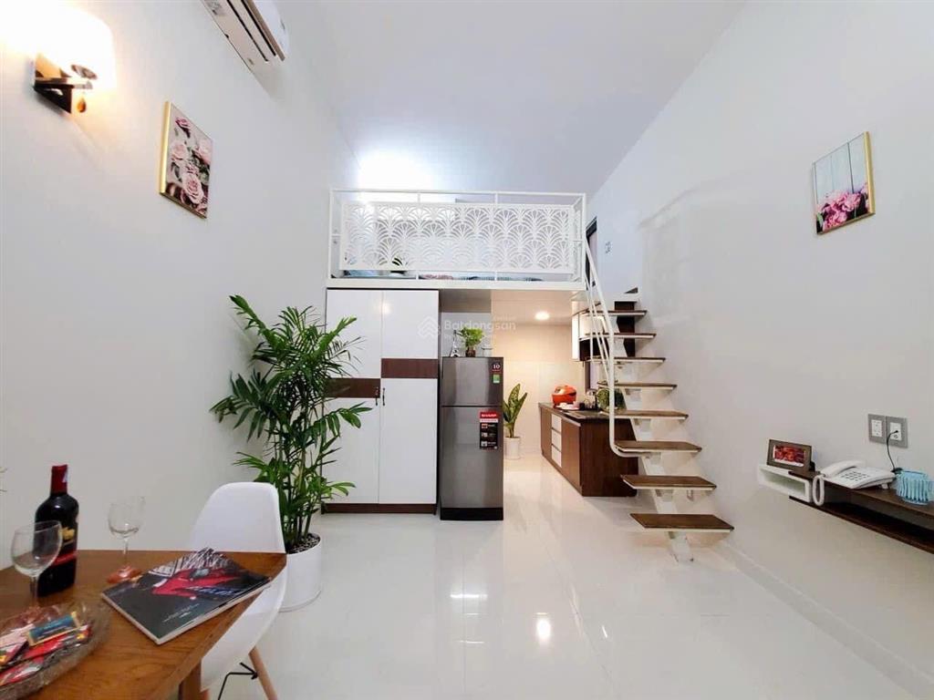 Căn hộ dịch vụ có gác ở 3  4 bạn cho sinh viên tdtu, ufm, rmit, gần lotte quận 7, quận 4