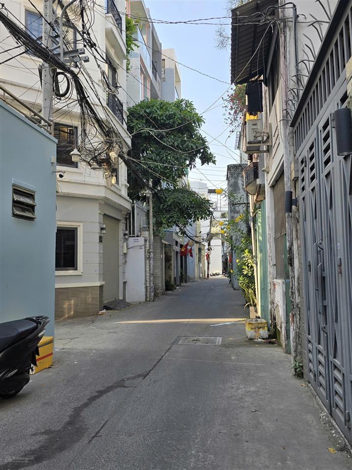 Nhà nở hậu đường lê quang định, ngang hiếm 6m, dtđ=80m2, 3 tầng, đang cho thuê chdv, giá 8 tỷ (tl)
