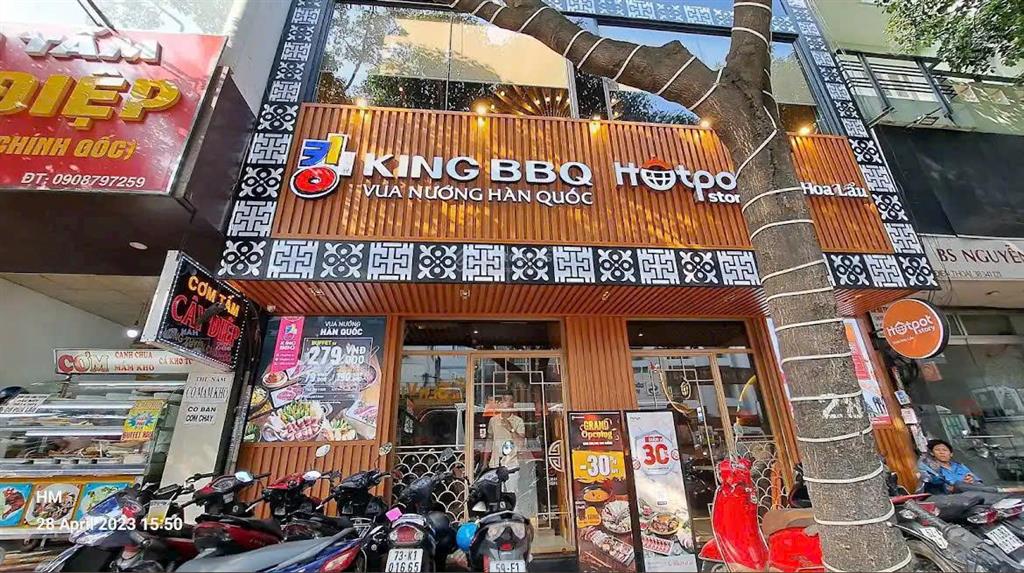 Chỉ 1xxtr! 8x24m mặt tiền vip 36 nguyễn thị minh khai, quận 3 king bbq sd 400m2, 2 tầng