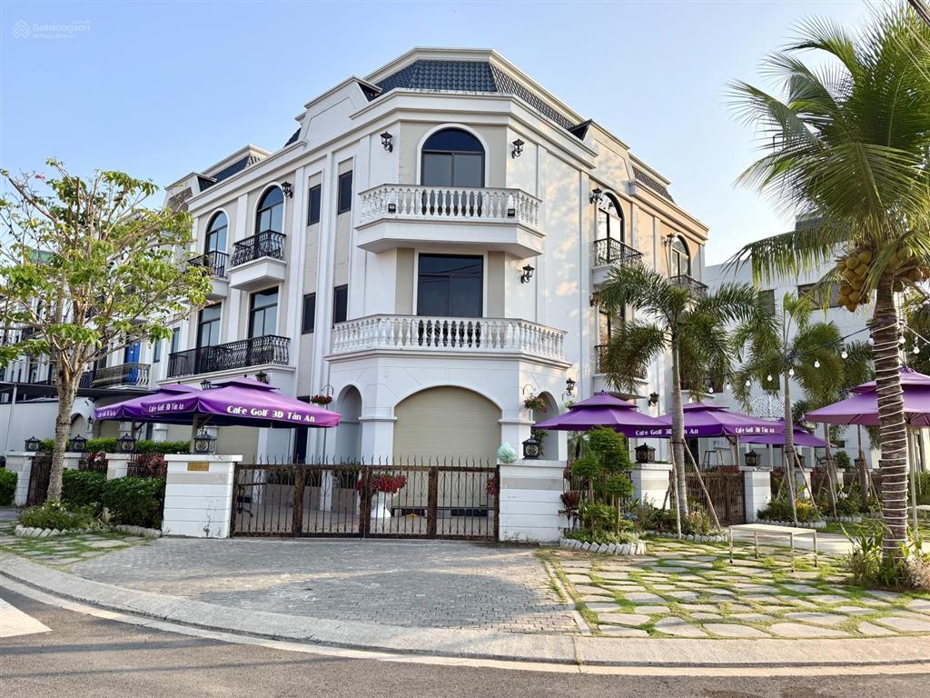 Bán nhà phố liền kề 3 lầu ven sông vàm cỏ ngay aeon tân an