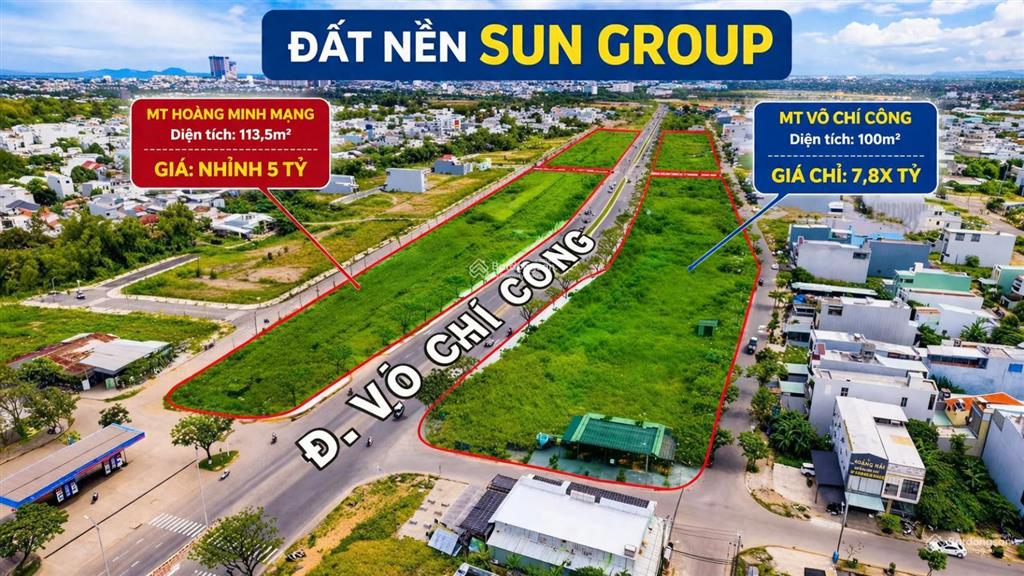 Booking giai đoạn 2 đất nền đường võ chí công đà nẵng giá gốc từ sun group miễn phí ra sổ