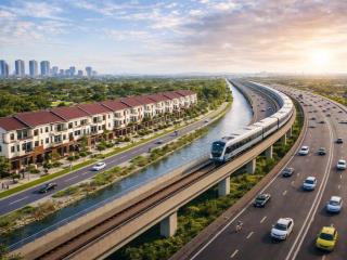 Cần tiền bán gấp căn nhà phố ngay trung tâm khu công nghệ cao phù đổng, rẻ hơn thị trường 2 tỷ
