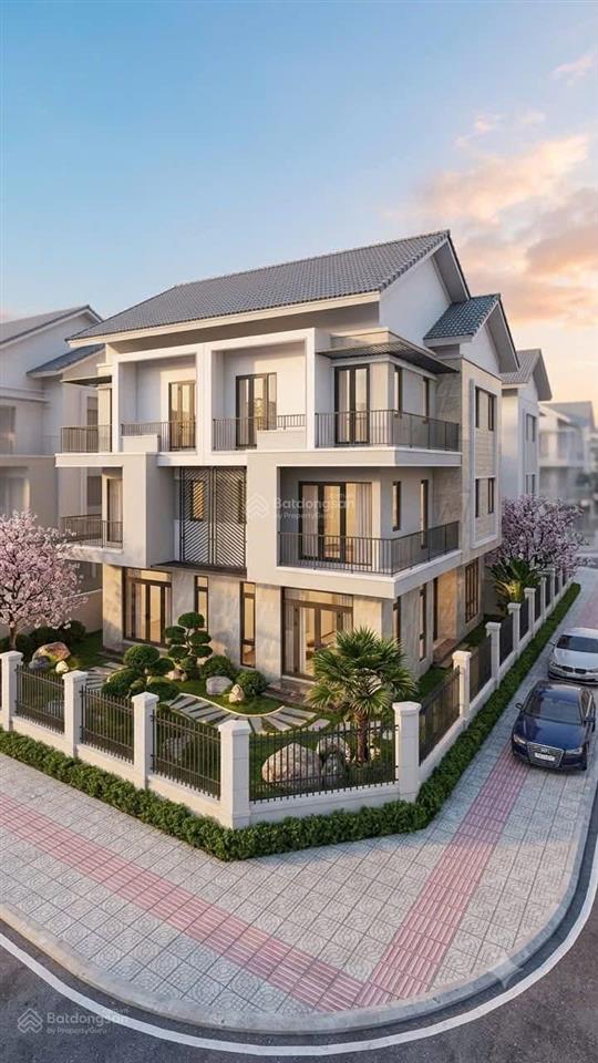 Chỉ từ 11,x tỷ sở hữu căn biệt thự 3 tầng 180m2 tại sát ngay hà nội, giá hời
