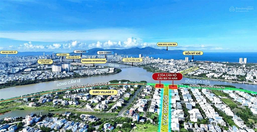 Chỉ từ 2 tỷ sở hữu căn hộ sun group view sông hàn & pháo hoa diff