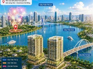 Chỉ từ 2 tỷ sở hữu căn hộ sun group view sông hàn & pháo hoa diff