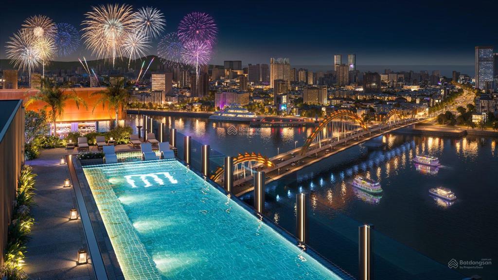 M riverside mặt tiền đường 2/9 với 3 tỷ đã sở hữu cầu rồng, view công viên apec, pháo hoa diff
