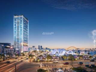 Căn hộ m riverside mặt tiền đường 2/9 chỉ 300m đến cầu rồng, view công viên apec, pháo hoa diff