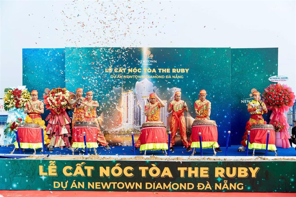 Newtown diamond đà nẵng 1pn 3,318 tỷ view biển, sở hữu lâu dài