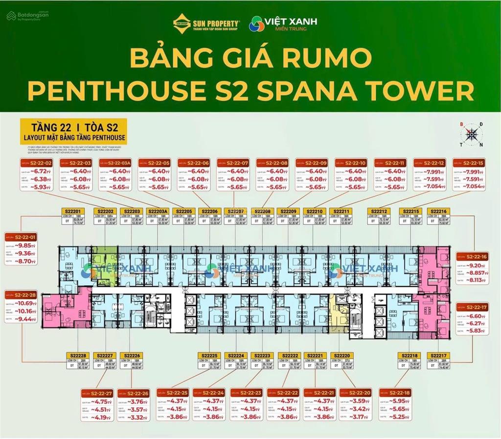 Penthouse đà nẵng spana tower | sun group  phòng kinh doanh chủ đầu tư sungroup đà nẵng