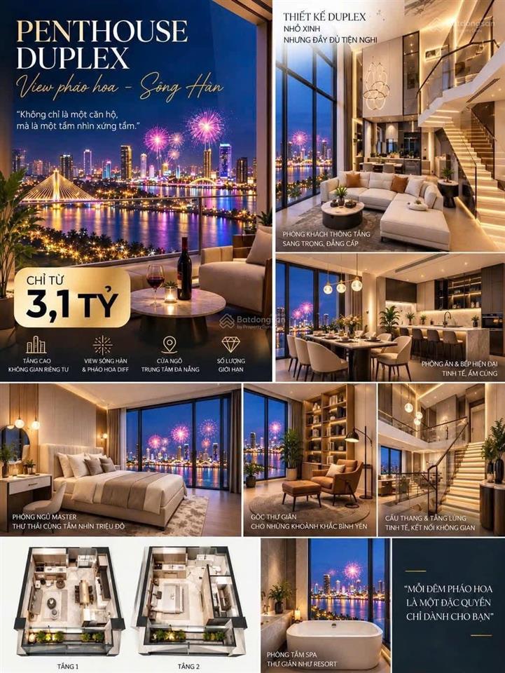Penthouse đà nẵng spana tower | sun group  phòng kinh doanh chủ đầu tư sungroup đà nẵng