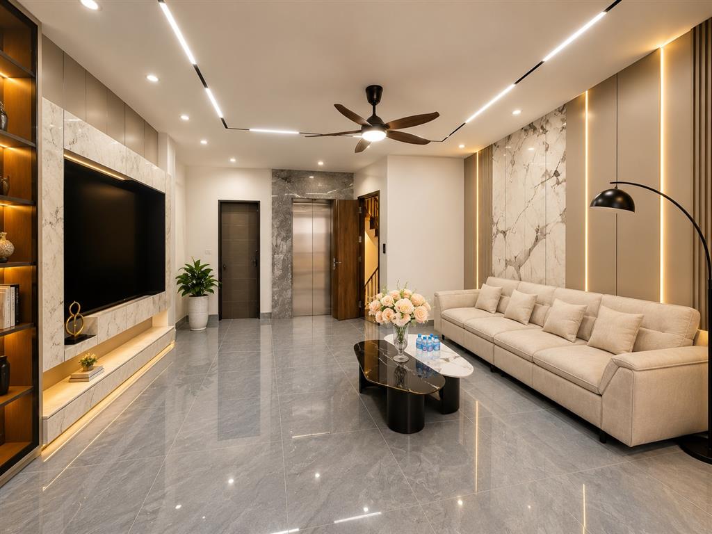 🏡 46M² x 6 TẦNG TRUNG TÂM THẠCH BÀN – CỔ LINH GARA Ô TÔ , THANG MÁY  FULL NỘI THẤT  GIÁ