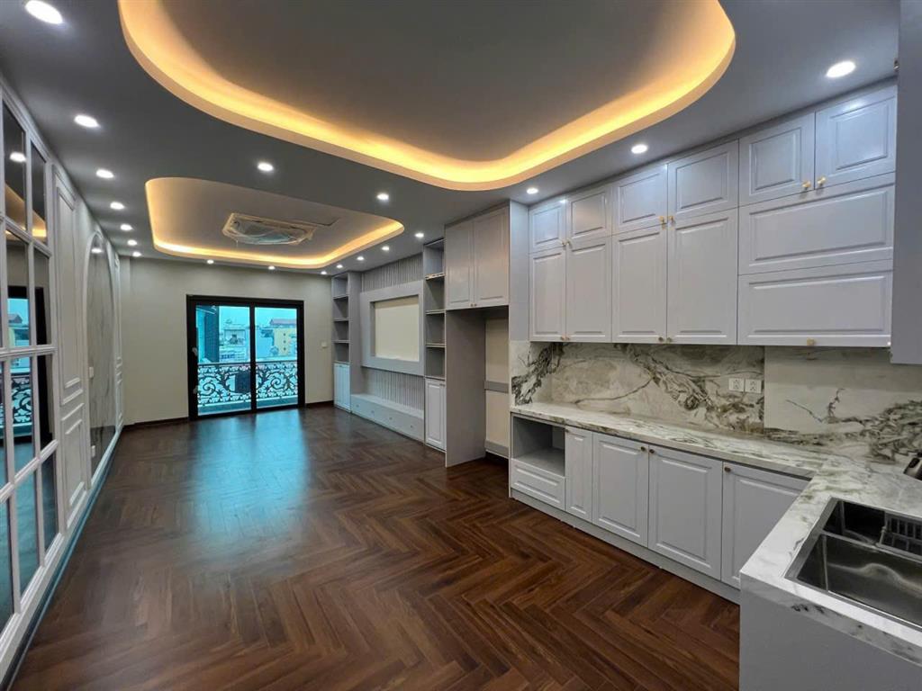 🔥🔥 SIÊU PHẨM ĐÀM QUANG TRUNG – 61M² x 8 TẦNG – GARA 2 Ô TÔ – THANG MÁY – FULL NỘI THẤT