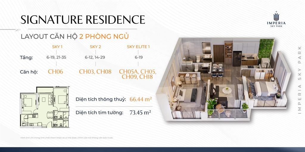 Giỏ hàng hiếm sky2  2pn 55,6m2 view nội khu thoáng đẹp tầng cao giá chỉ 4,9 tỷ