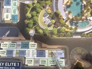 Studio e1 view bể bơi imperia sky park, 2,4 