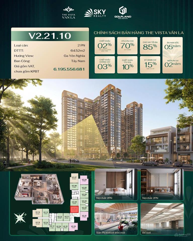 Độc quyền căn tầng 21 view metro ga văn khê  view thoáng giá đẹp nhất vista  0856 841 ***