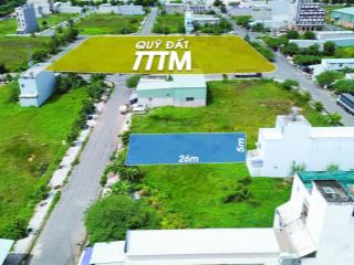 Cần bán gấp lô đất đường 15  kdc tân đô, đối diện tt thương mại, dt 130m2 thổ cư, giá 1,739 tỷ