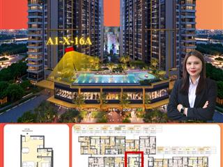 Căn hộ 1pn rẻ nhất dự án mpp  a1.x.6a view hồ bơi giá 6,5 tỷ, miễn gốc lãi 34 năm