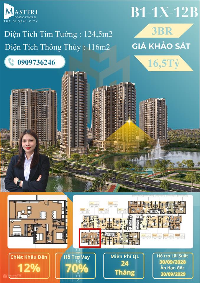 Siêu phẩm hoa hậu 3pn tại nexus zone(ct3) đầu hồi view trực diện nhạc nước
