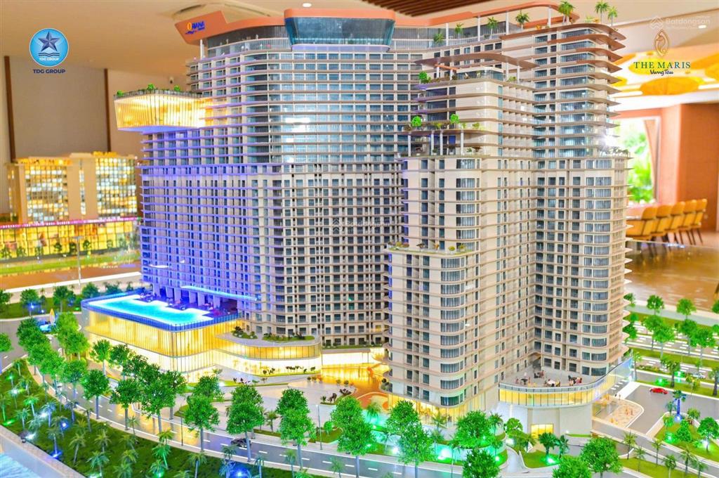 Bán căn hộ pen house the maris vũng tàu 4pn giá chỉ 9,9 tỷ 125m2 chiết khấu 12%, thuê lại 600 triêu