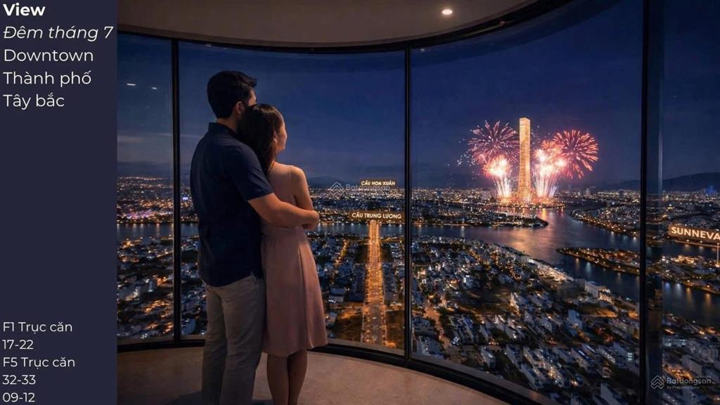 Hot căn hộ fours tower đà nẵng hơn 2 tỷ ngay lõi trung tâm khu đô thị cao cấp nam hòa xuân