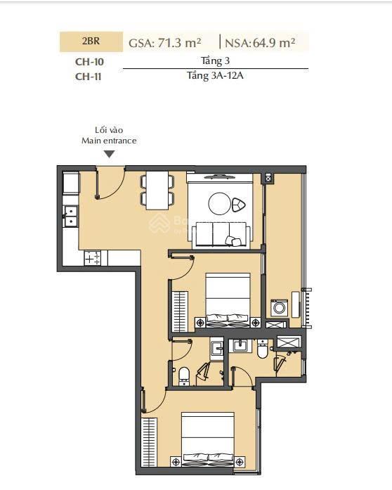 Căn 2pn view kênh đào nhạc nước, công viên. chính chủ ib