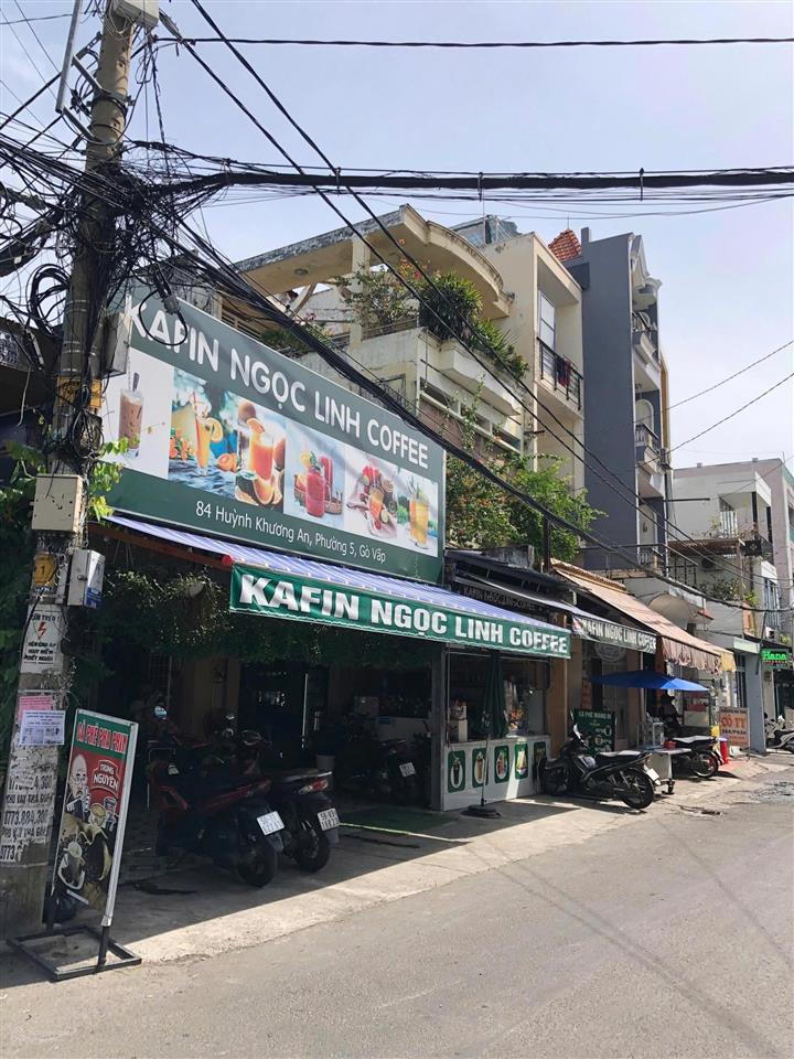 Bán căn góc 2 mặt tiền huỳnh khương an  ngay chợ gvap . giá 7,5 tỷ (tl) . dt 170m2 ( ngang 11m).