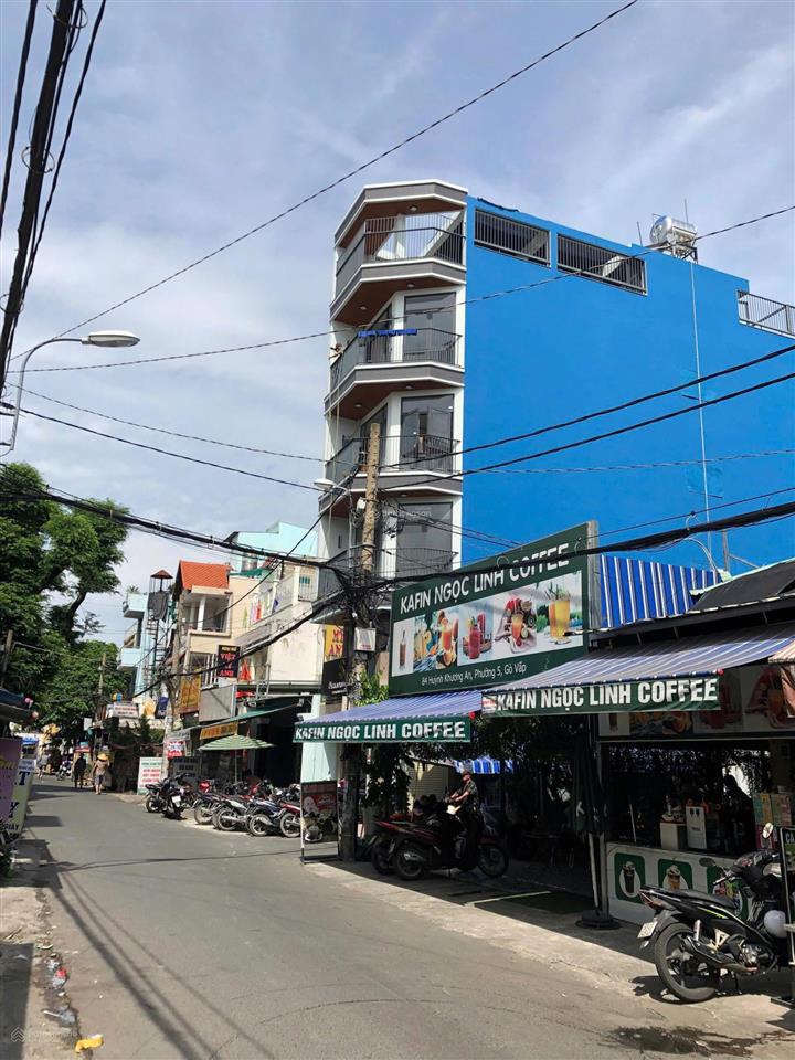 Bán căn góc 2 mặt tiền huỳnh khương an  ngay chợ gvap . giá 7,5 tỷ (tl) . dt 170m2 ( ngang 11m).
