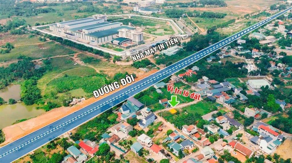 Đất tân xã lõi cnc hòa lạc dòng tiền thực