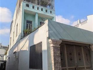 Nhà căn góc 2 mặt tiền hẻm xe hơi  dt 4,3m x 20m (86,8m2)  3 tầng  5 phòng ngủ  chỉ 7ty một chú