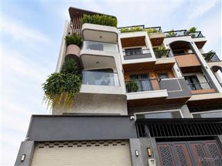 Siêu phẩm 5 tầng  thang máy  full nội thất  hẻm xe hơi khu phân lô  trung tâm gò vấp