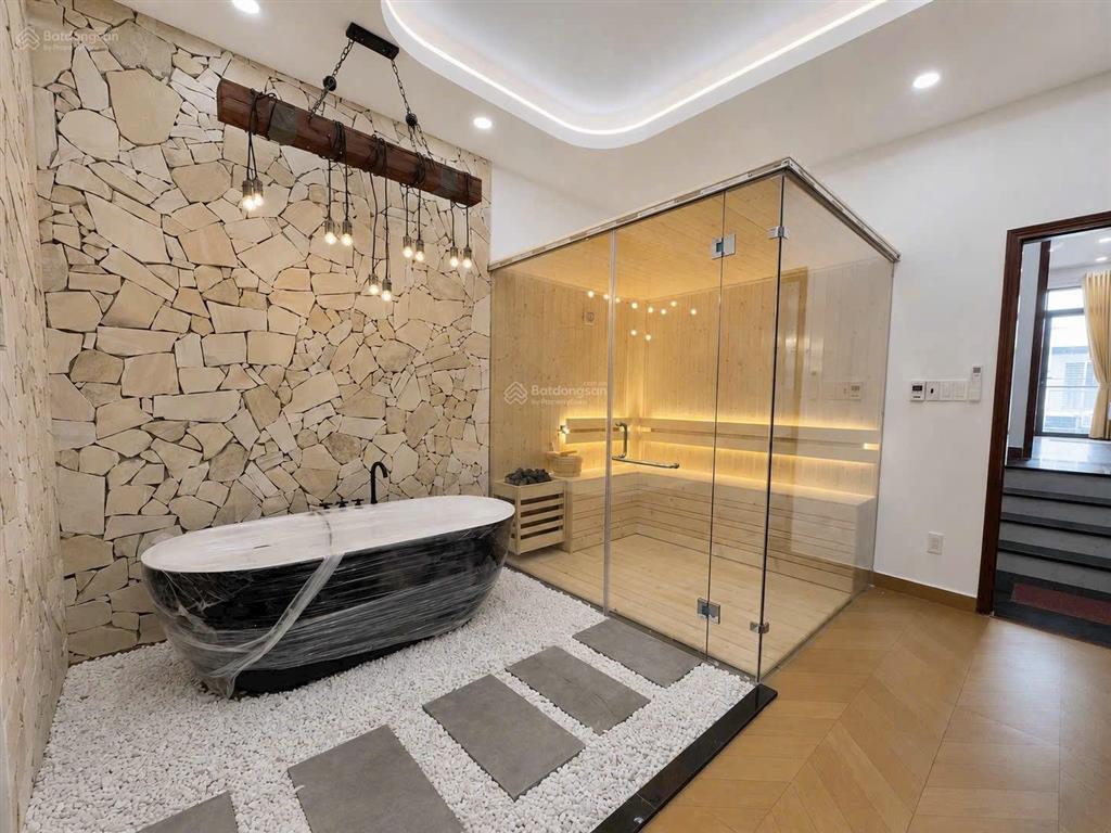 Nhà mới 4 tầng  full nội thất  hẻm xe hơi 8m thông  đường phan huy ích  ngay siêu thị emart 2