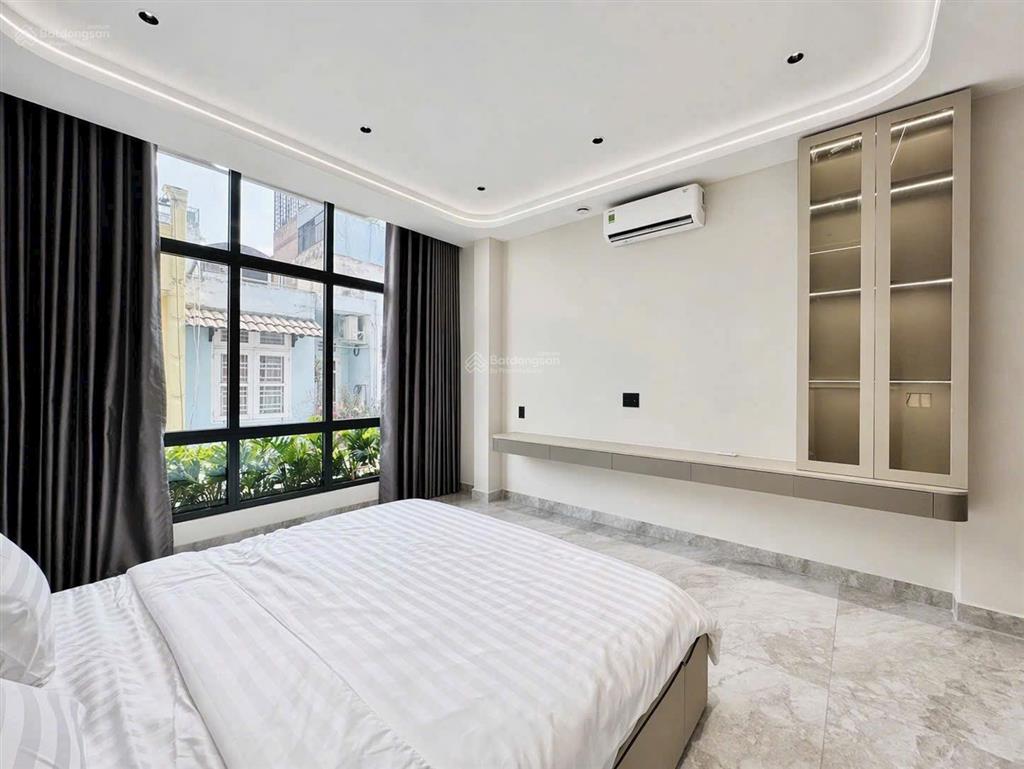 Căn nhà smarthome phong cách sang trọng  4 tầng  full nội thất  hẻm xe hơi  sát mặt tiền đường