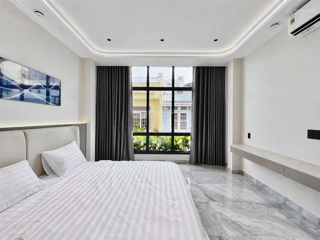 Căn nhà smarthome phong cách sang trọng  4 tầng  full nội thất  hẻm xe hơi  sát mặt tiền đường
