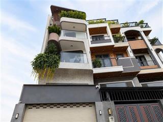 Siêu phẩm 5 tầng  thang máy  full nội thất  hẻm xe hơi khu phân lô  trung tâm gò vấp