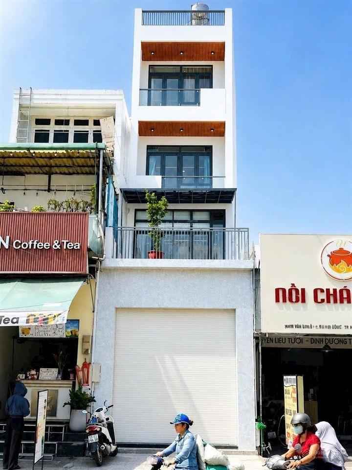 Mặt tiền phạm văn chiêu  kd buôn bán tấp nập  nhà mới 4 tầng  có thang máy  dt 89m2  13,9 tỷ !