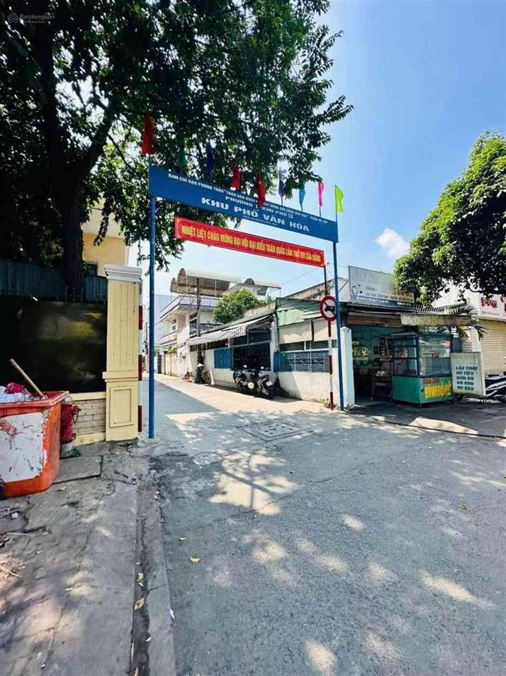 Lô đất vàng 210m2 ngang 8m x 26m  hẻm xe hơi thông  nguyễn thái sơn  city land garden hill!