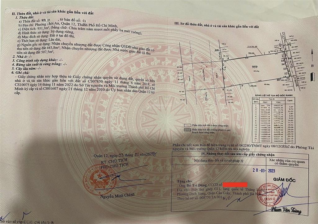 Siêu phẩm mặt phố lê thị riêng  quận 12 | 951,3 m mặt tiền 21m , có thể xây tòa nhà cao tầng