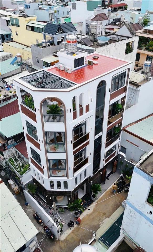 Siêu phẩm góc hai mặt tiền siêu đẹp  có thang máy  ngang rộng 6m  5 tầng  full nội thất  9x tỷ