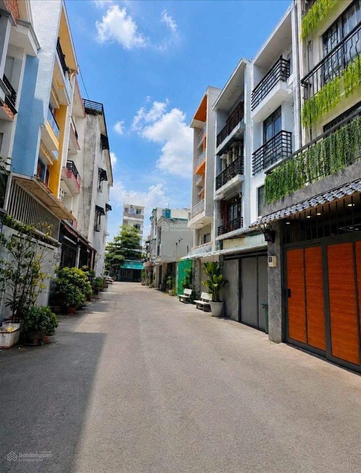 Nhà chdv thu nhập 55tr/th  hẻm xe hơi thông  4 tầng  full nội thất  chỉ 9,8 tỷ