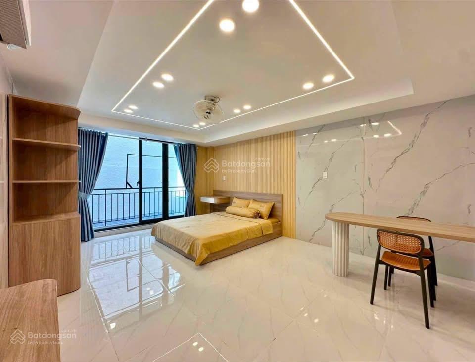 Nhà chdv thu nhập 55tr/th  hẻm xe hơi thông  4 tầng  full nội thất  chỉ 9,8 tỷ