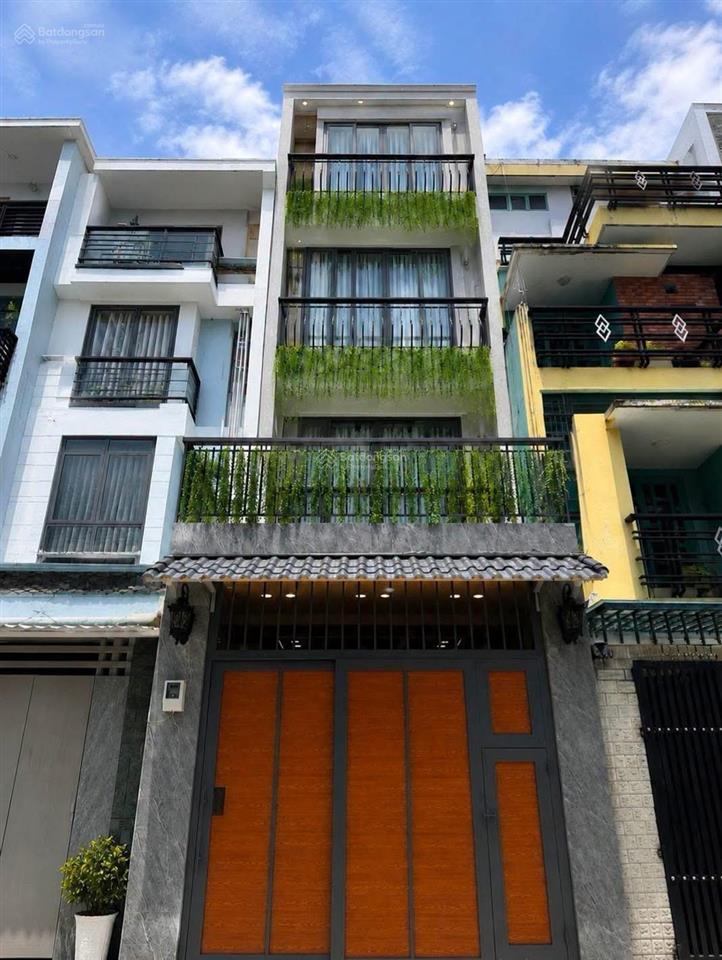 Nhà chdv thu nhập 55tr/th  hẻm xe hơi thông  4 tầng  full nội thất  chỉ 9,8 tỷ