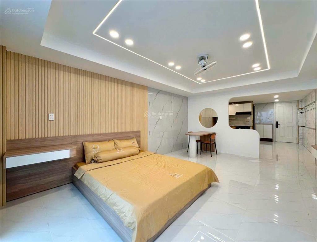 Nhà chdv thu nhập 55tr/th  hẻm xe hơi thông  4 tầng  full nội thất  chỉ 9,8 tỷ