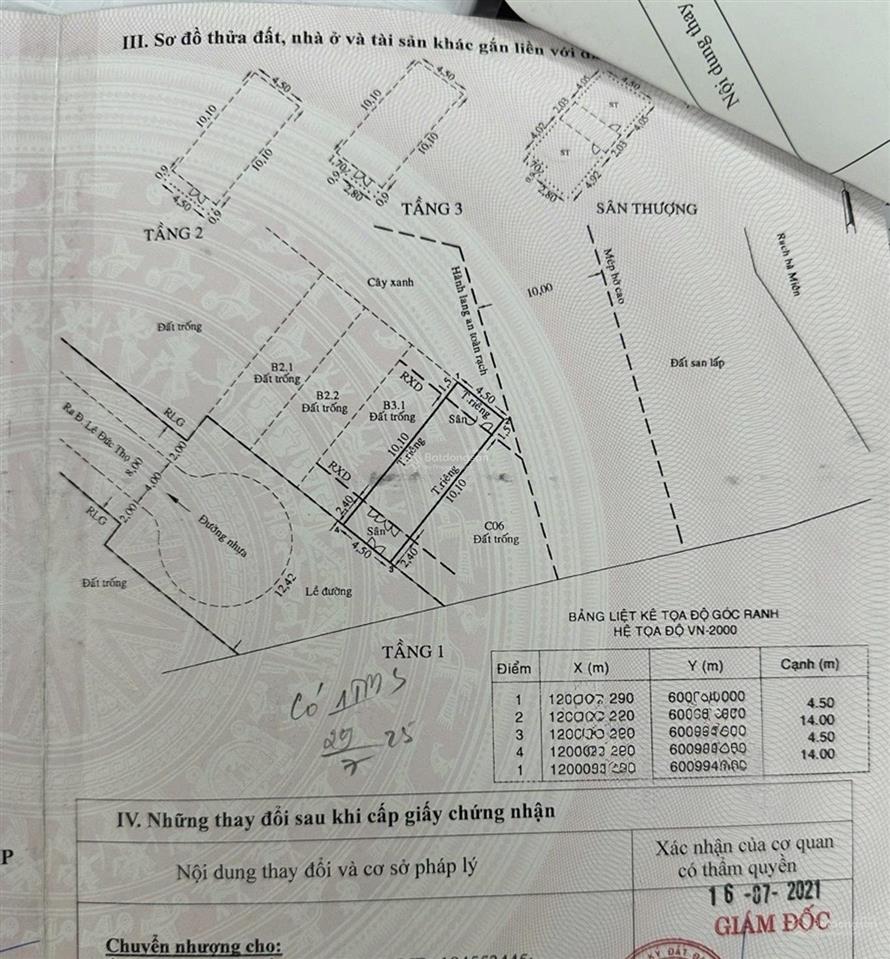 Hi.ế.m!!!căn nhà mới đẹp view sông vòm thuật 4.5x14m, 4 tầng, sân thượng trước sau. giá 9,9 tỷ tl .