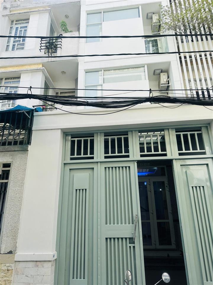 Nhà 4 tầng  full nội thất  hẻm 4,5 m xe hơi tới nhà  khu cao tầng sang trọng dân trí  chỉ hơn 8