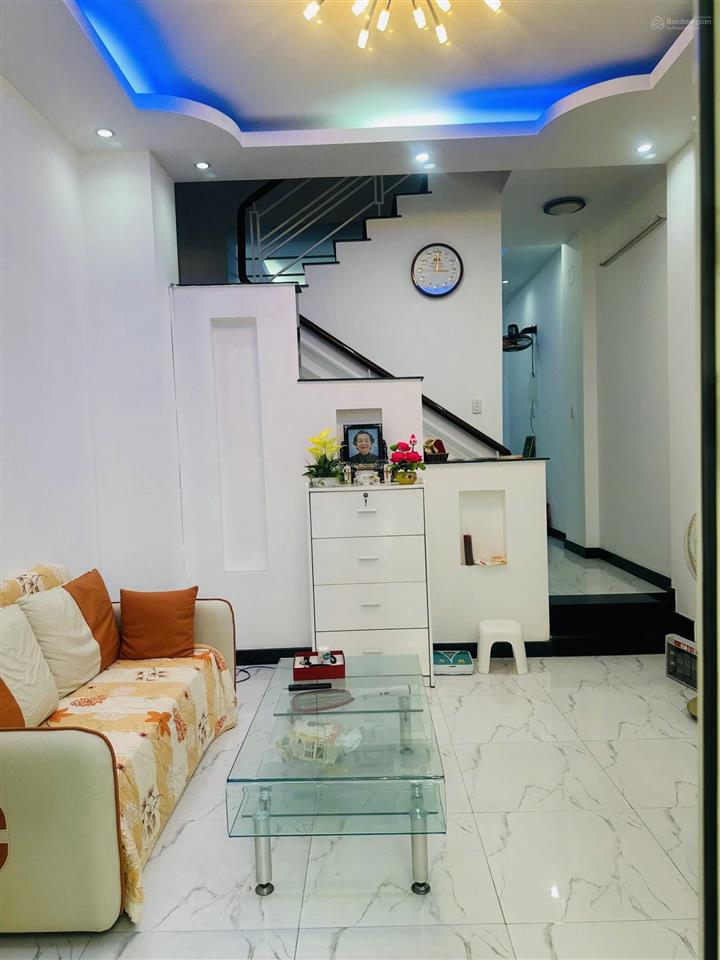 Nhà 4 tầng  full nội thất  hẻm 4,5 m xe hơi tới nhà  khu cao tầng sang trọng dân trí  chỉ hơn 8