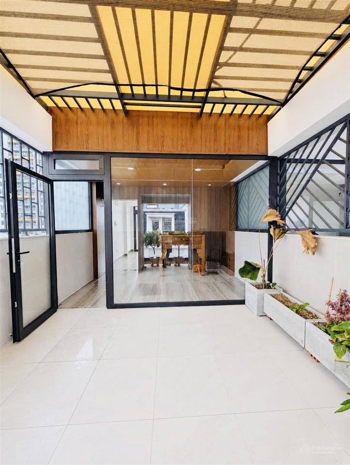 Nhà khu đồng bộ 85 căn osimi  hẻm 8m thông xe tải dt 4m x 16m  4 tầng full nội thất  giá 11ty