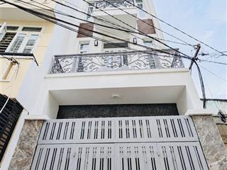 Nhà hxh 5m  vị trí đẹp  thẳng 1 trục gần mặt tiền  nhà mới dt 4m x 12m  4 tầng  chỉ hơn 7ty